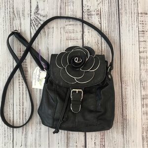 Mellow World Rosette Cross Body Bag. New with tags.